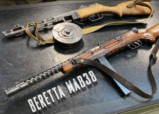 Любимый автомат немецких десантников. Итальянская Beretta MAB38 (2021)