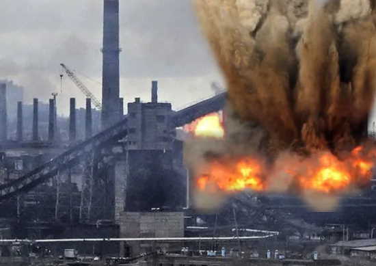 Мариуполь. Бомбардировщики Ту-22М3 начали точечные ковровые бомбардировки боевиков "Азова" в промзоне: ПЕРВОЕ ВИДЕО (18 видео)