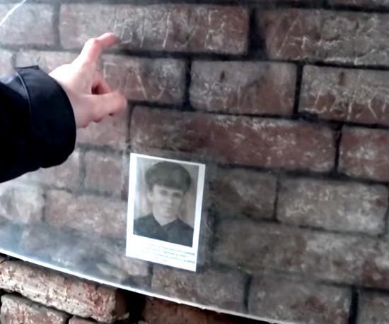 Надпись чеченца - участника обороны Брестской крепости. Забытые казематы с героями (2018)