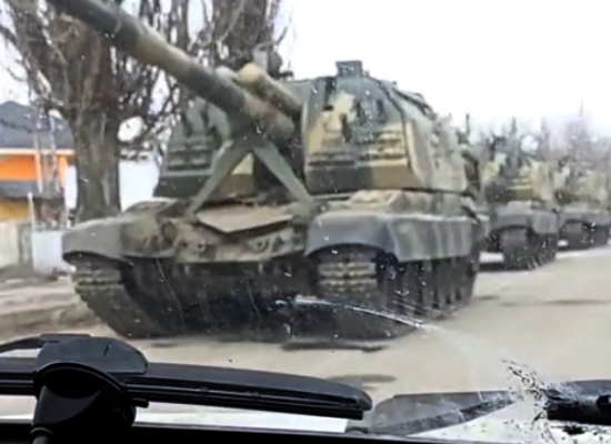 Наступление ВС РФ: жители Славянска услышали приближение фронта. Самые последние видео с фронта (2022)