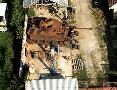 Немец нашел танк "Тигр" на свалке металлолома. Сколько "Тигров" сохранилось до наших дней? (2021)