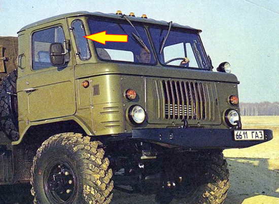 Почему только на ГАЗ-66 есть дополнительные форточки спереди? (2022)
