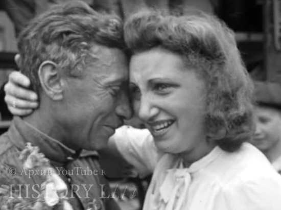 Полное видео встречи Красной армии в Москве 21 июля 1945. РАДОСТЬ ДО СЛЕЗ (HD качество, 1945)