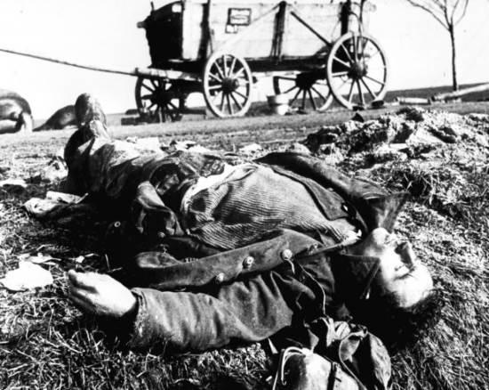 Разгром колонны американских войск под Вологдой (Россия) 2018