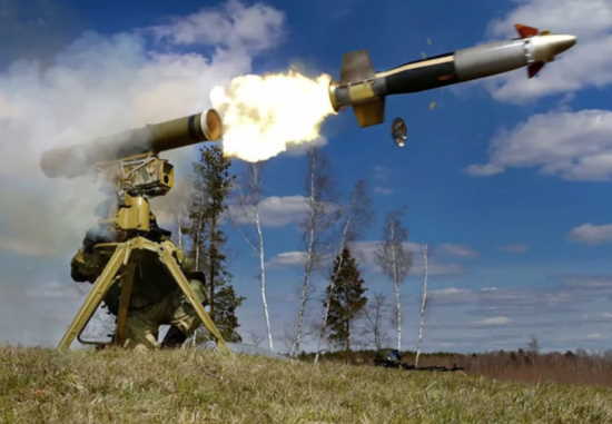 Российские военные показали мощь новейшего комплекса "Корнет" на учениях в Белоруссии (2022)