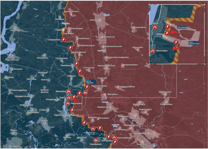 26.03.2024 Ситуация в зоне специальной военной операции на Украине. Карта боевых действий на Авдеевском, Бахмутском, Запорожском направлении. (15 видео)